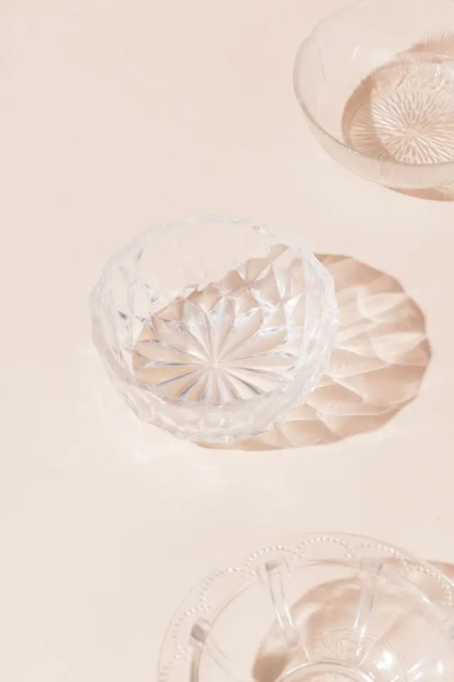 Coupelle en verre vintage