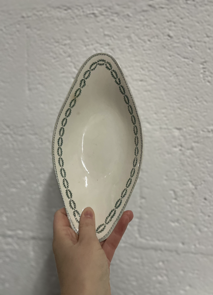 Ravier vintage Bleu-vert