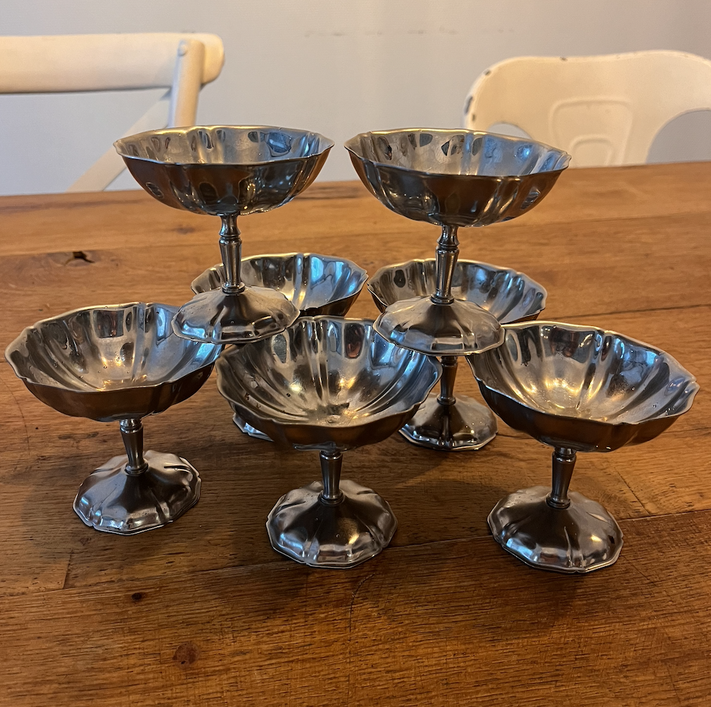 Coupe à glace vintage Inox