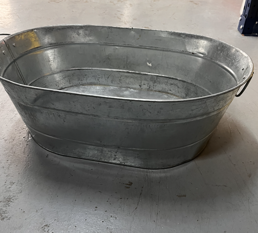 Vasque à champagne zinc