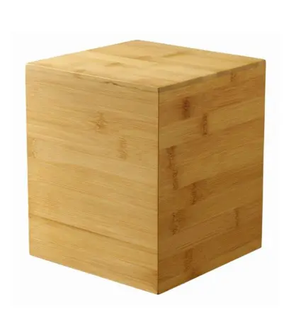 Réhausse cube bois
