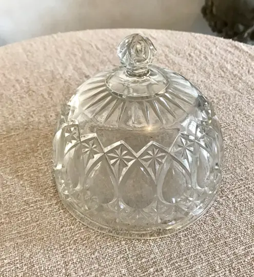 Cloche en verre vintage