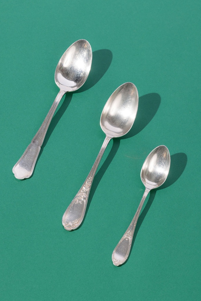 Cuillère à café argent vintage