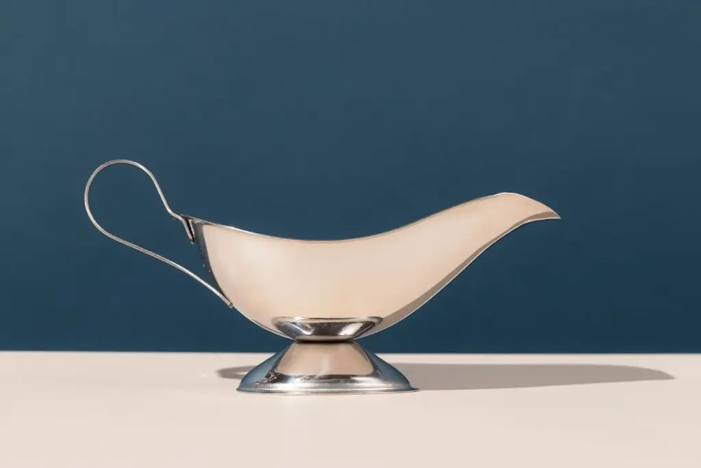 Saucière à bec inox