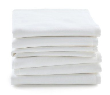 Serviette de table coton blanc 45x45cm