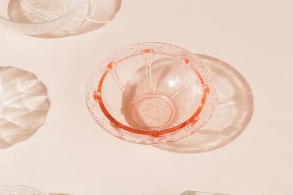 Cendrier en verre Vintage