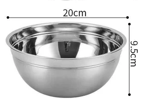 Cul de poule inox 20cm