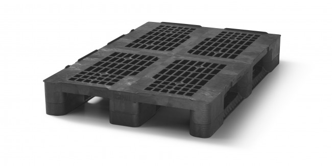 Palette plastique noire