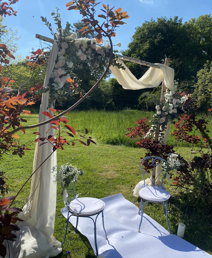 [DEC-AR-1] Arche de cérémonie en bouleau