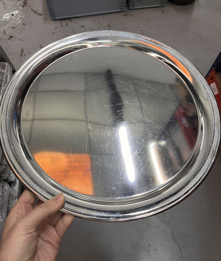 [MAT-PL-6] Plateau rond Inox