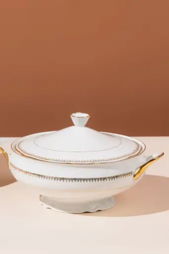 [ART-SO-3] Soupière vintage Doré