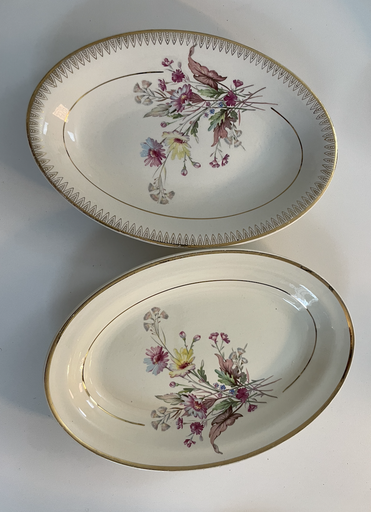 [ART-PL-29] Ravier vintage Fleuri