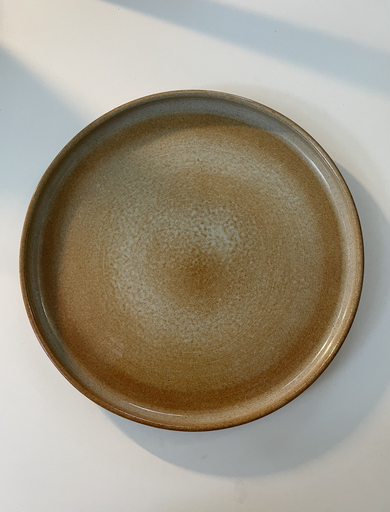 [ART-AS-18] Assiette présentation vintage grès Ø 27-32 cm