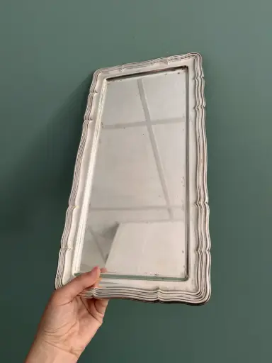 Plat à cake vintage Inox