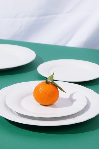 [ART-AS-2] Assiette plate Amély ⌀19 cm