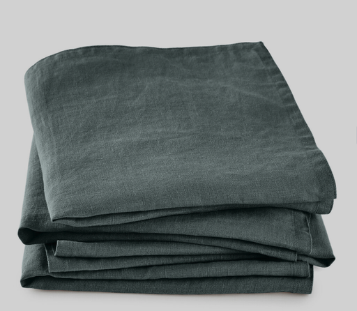 [ART-SE-8] Serviette de table lin bleu grisé 45x45cm