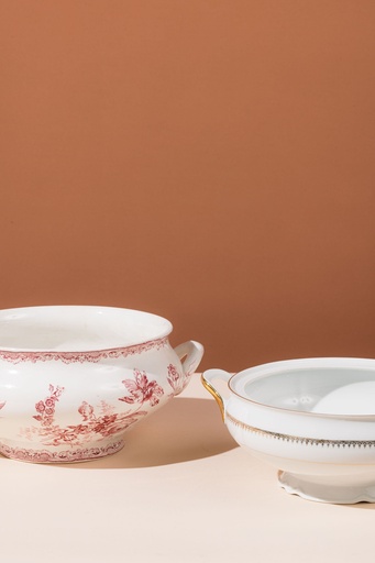 [ART-SO-1] Soupière vintage Bleu-vert