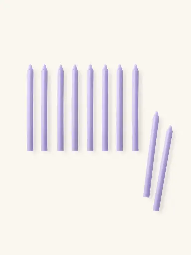[DEC-CI-2] Bougie violet 25cm