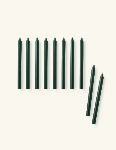 [DEC-CI-9] Bougie verte 25cm 