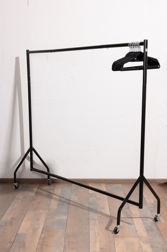 [MAT-PO-2] Portant vestiaire roulant + 55 cintres