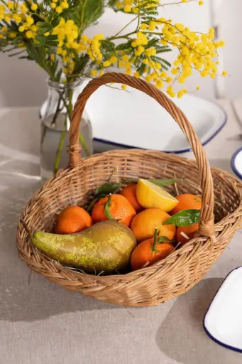 [DEC-PA-2] Grand panier en osier