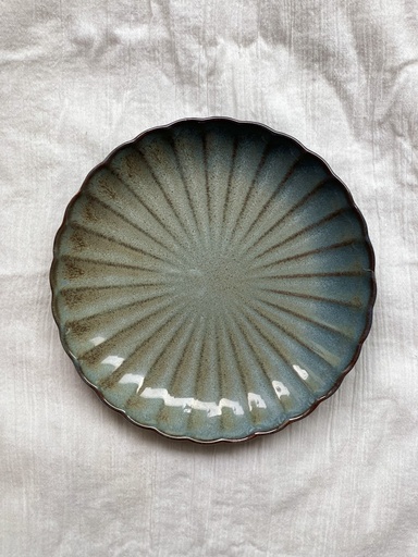 [ART-AS-11] Assiette présentation océan Ø 20 cm